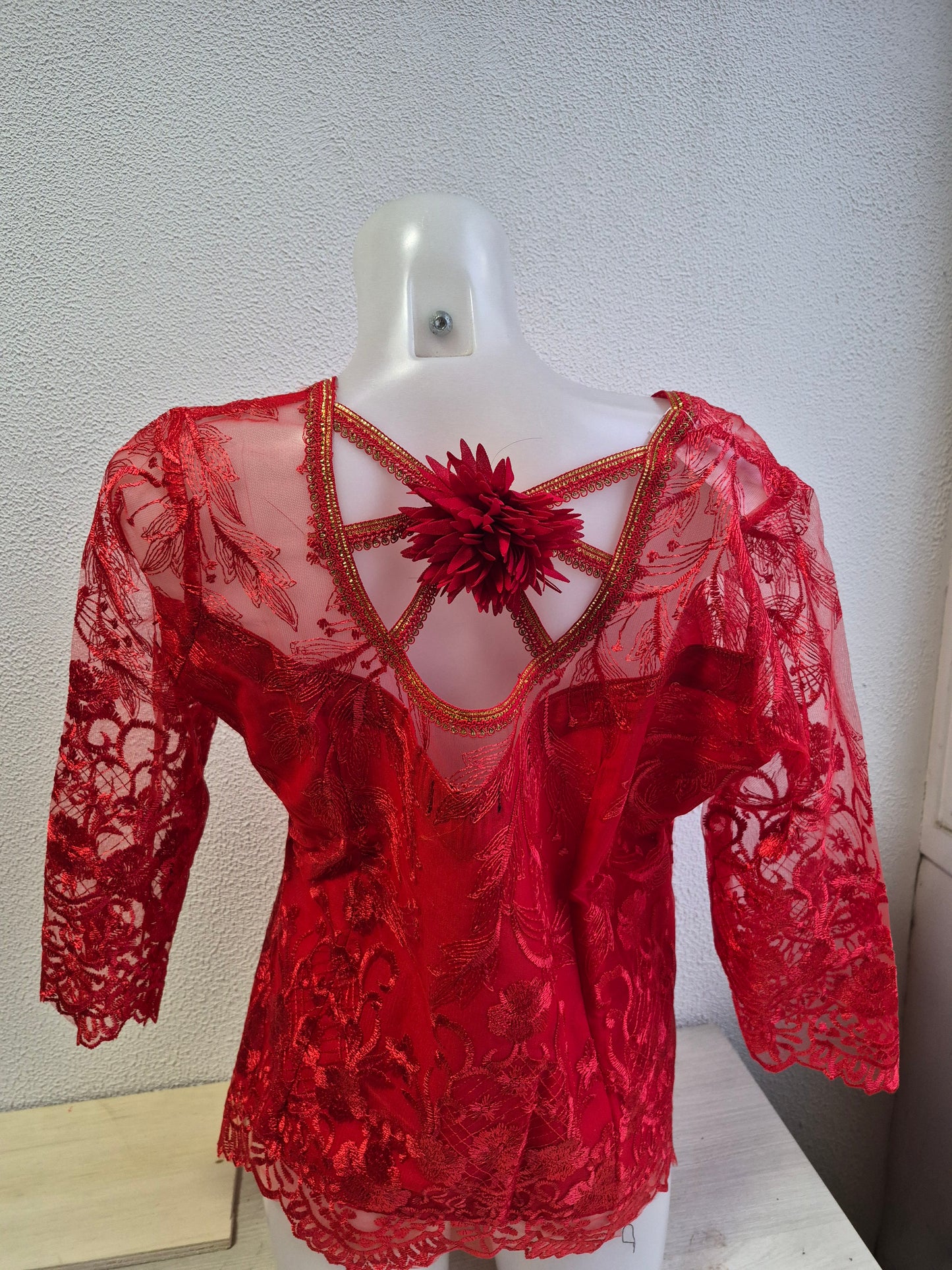 Body dentelle avec deco