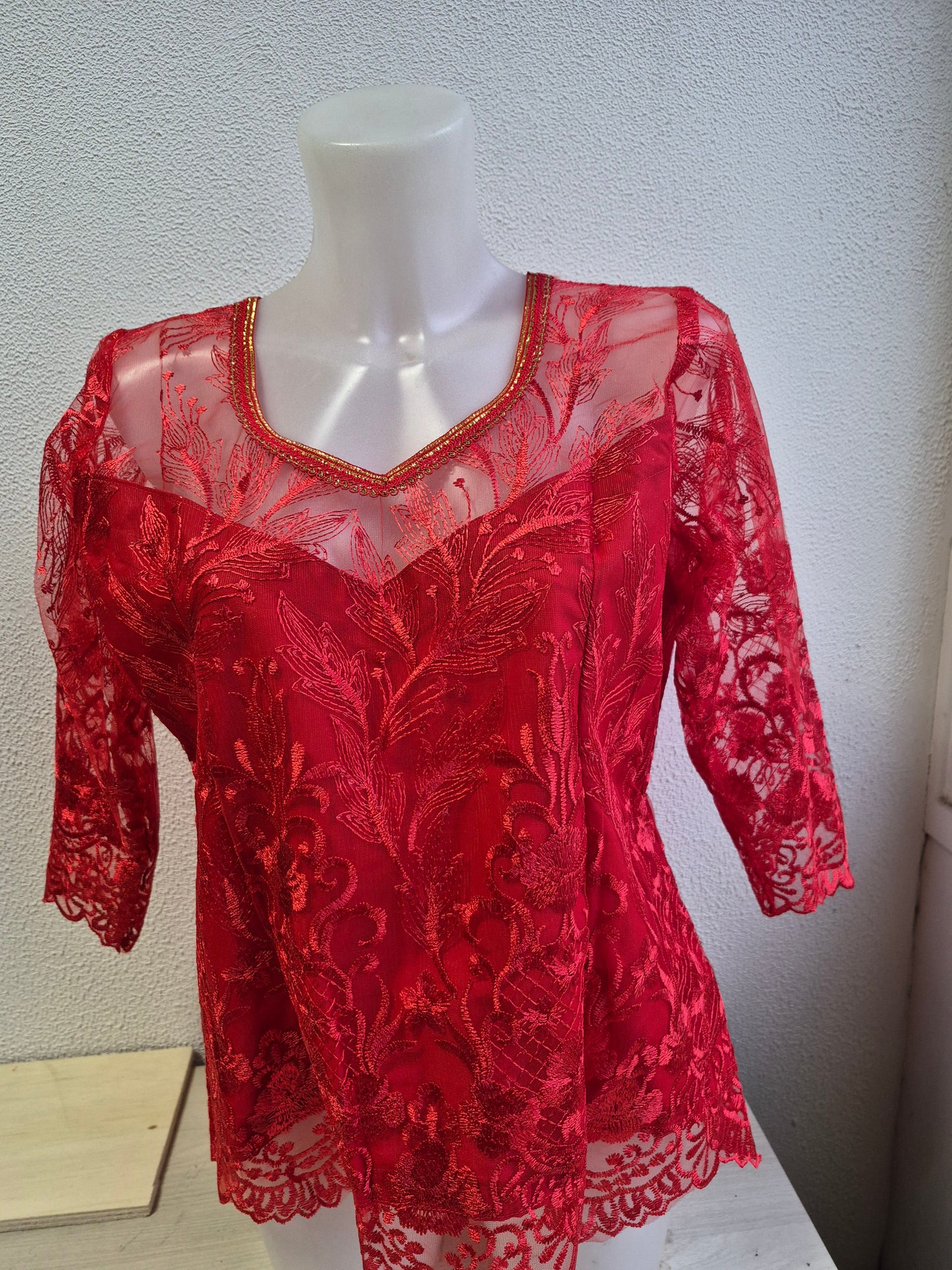 Body dentelle avec deco
